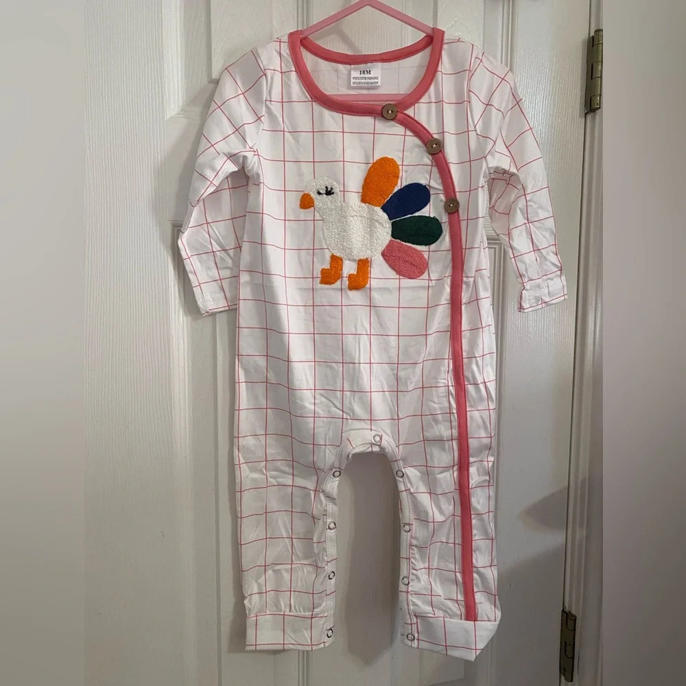 NWT Thanksgiving Romper